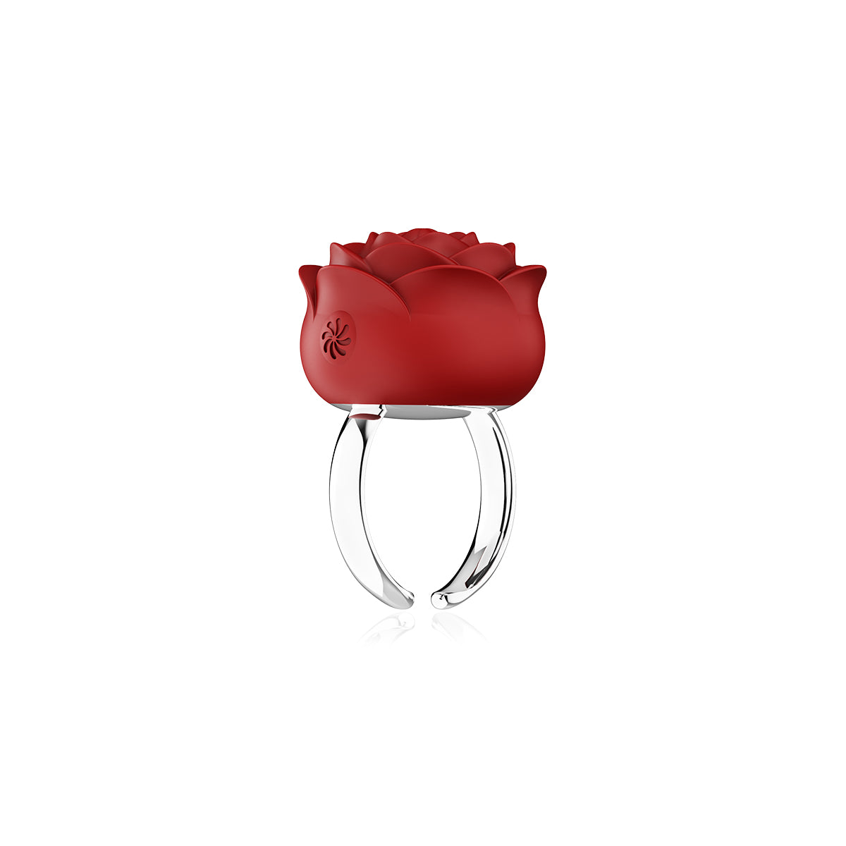 Rose jewelry ring vibrator
