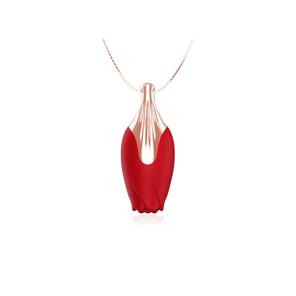 Rose necklace vibrator