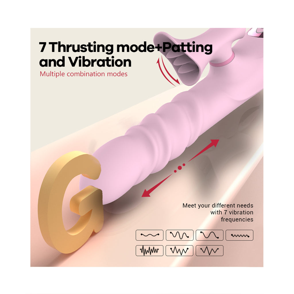 Telescopic vibration rod