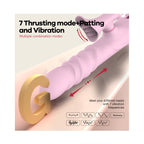 Telescopic vibration rod