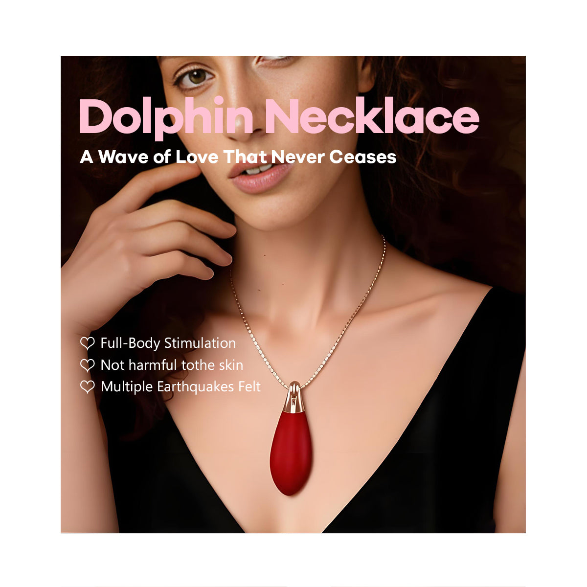 Little Dolphin Necklace Vibrator