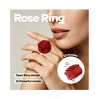 Rose jewelry ring vibrator