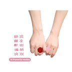 Rose jewelry ring vibrator