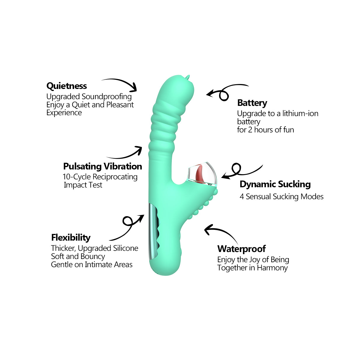 Dinosaur vibrating telescopic stick