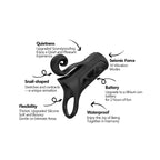 Snail vibration ring