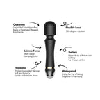 Big Head Vibration AV Stick - Tongue Lick