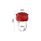 Rose jewelry ring vibrator
