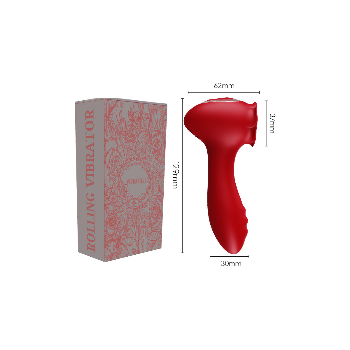 Rose rotating bead vibrator