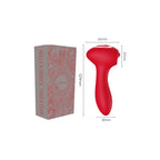 Rotating ball vibrator-cane Rose