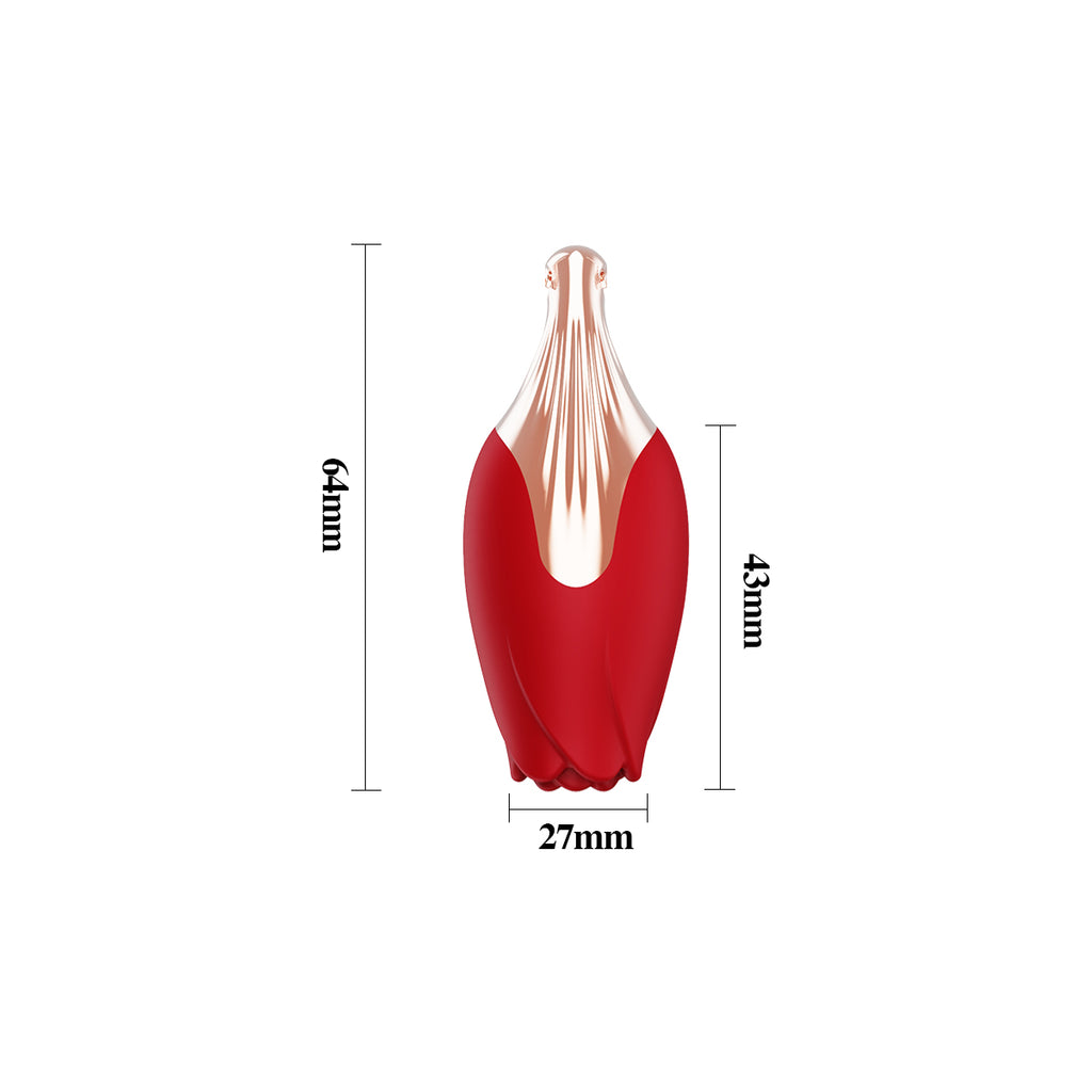 Rose necklace vibrator