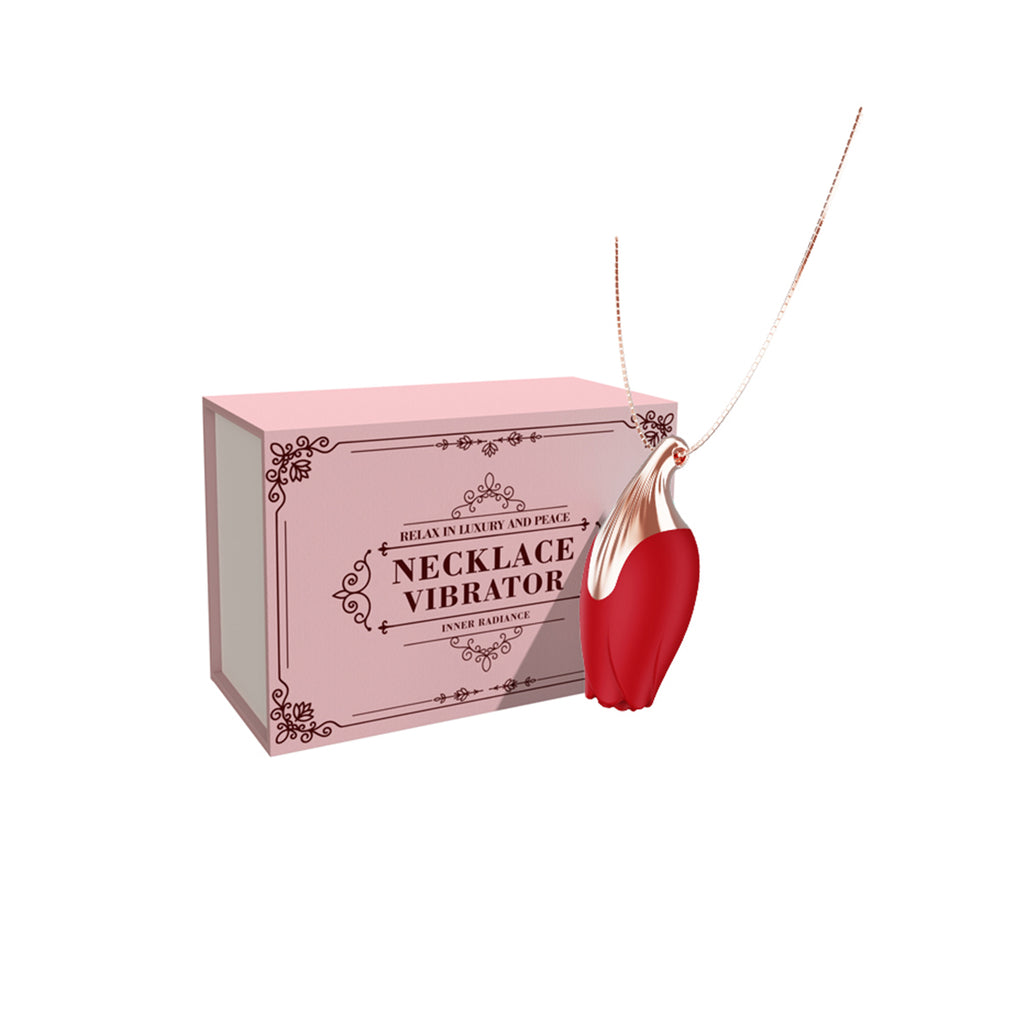 Rose necklace vibrator