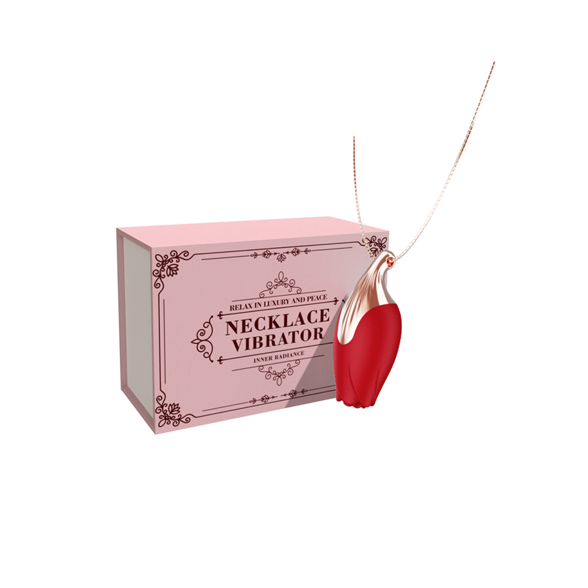 Rose necklace vibrator