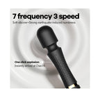 Big Head Vibration AV Stick - Tongue Lick